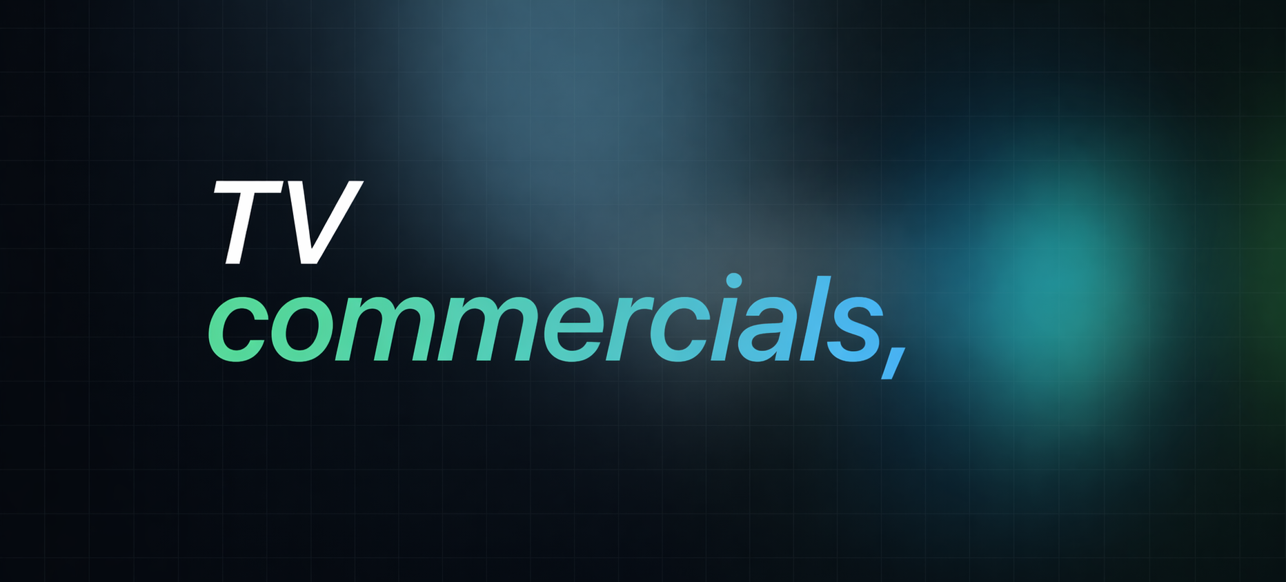 TV Commercial